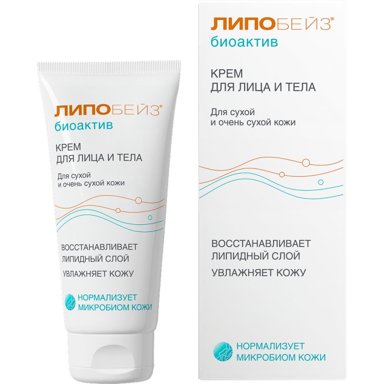 ЛИПОБЕЙЗ Биоактив Крем для лица и тела