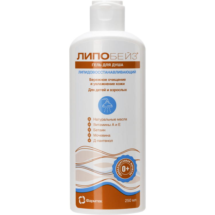 ЛИПОБЕЙЗ Гель для душа липидовосстанавливающий