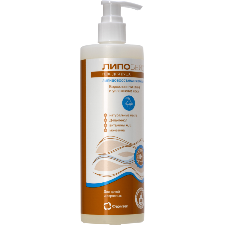 ЛИПОБЕЙЗ Гель для душа липидовосстанавливающий