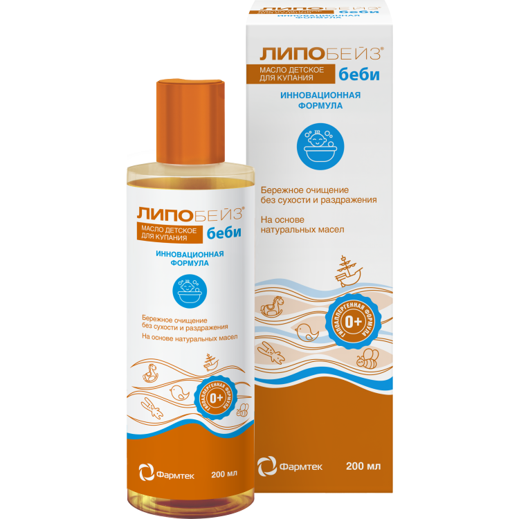 ЛИПОБЕЙЗ Беби Масло для купания